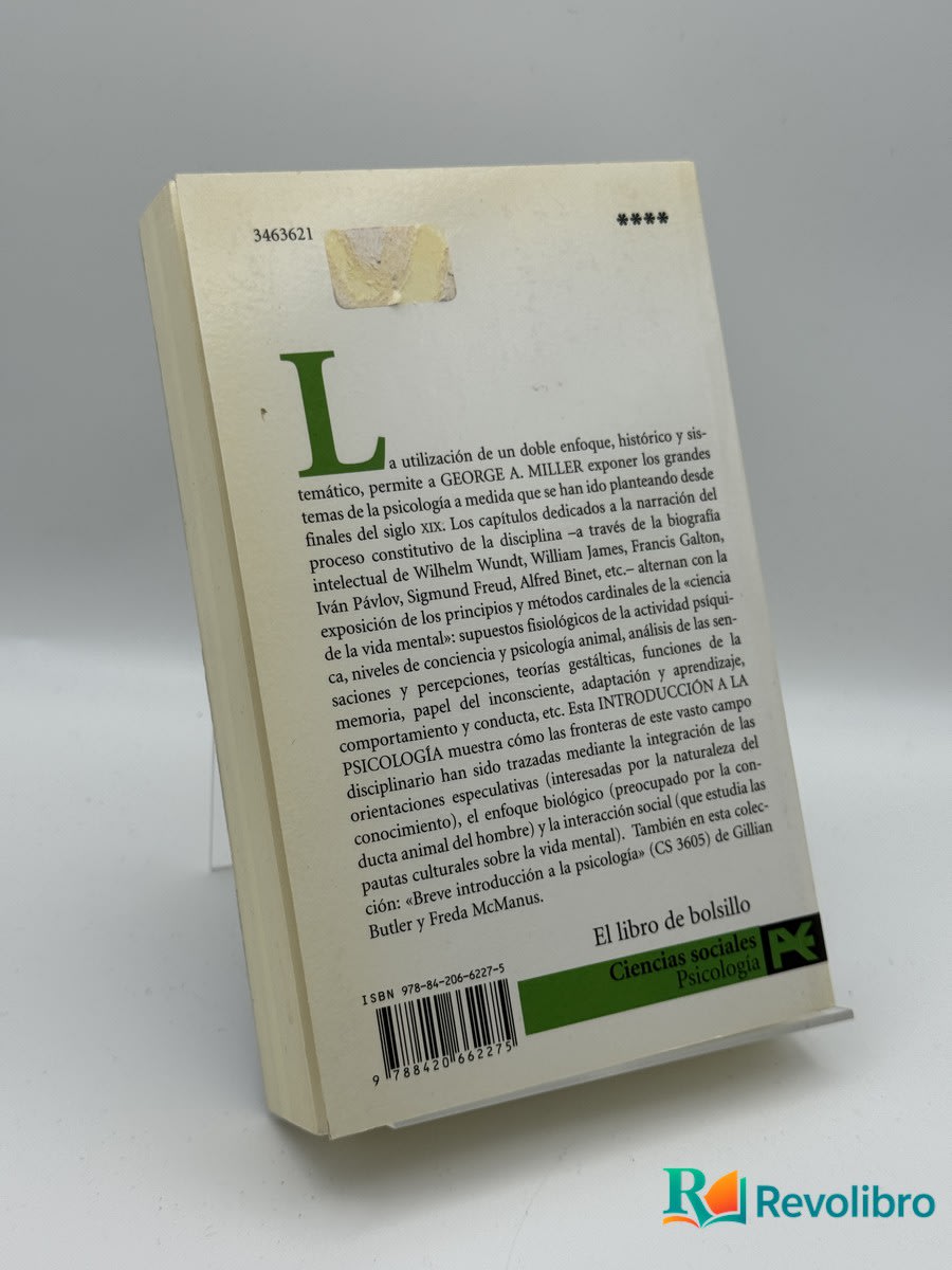 Introducción a la psicología - George A. Miller - Imagen 2