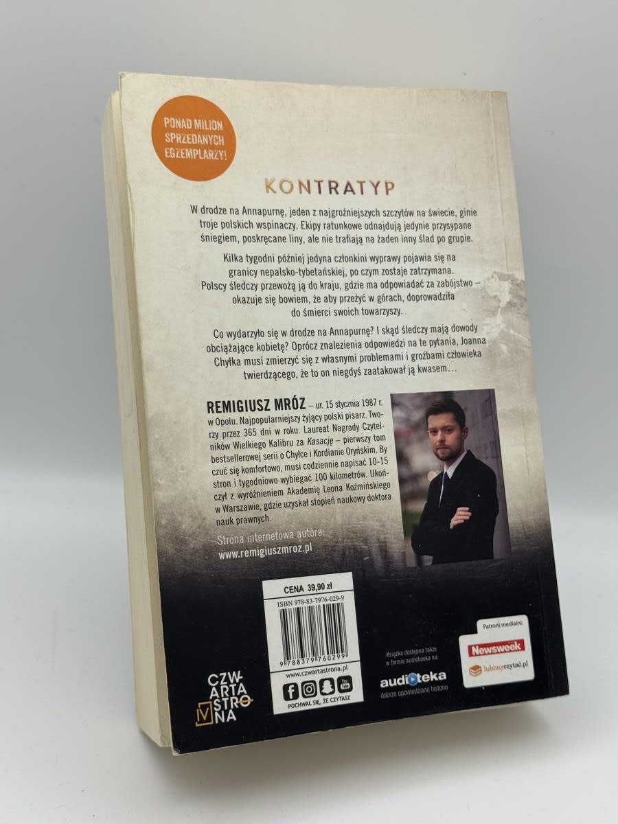 Foto 2 de Kontratyp de Remigiusz Mróz, libro de segunda mano