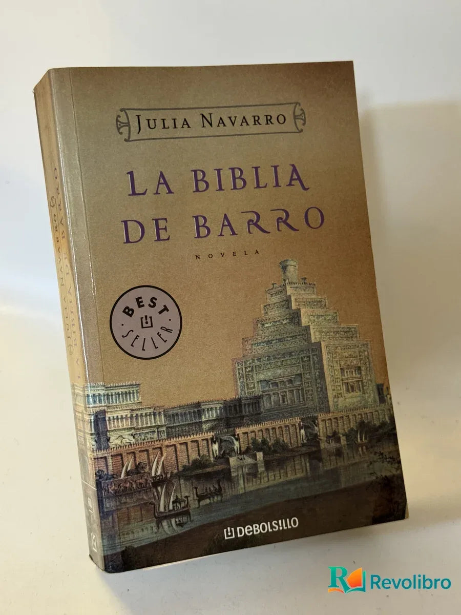 Portada de La Biblia de Barro de Julia Navarro, libro de segunda mano