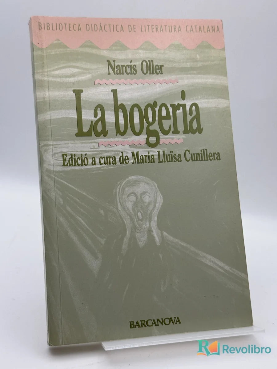 Portada de La bogeria de Narcís Oller, libro de segunda mano