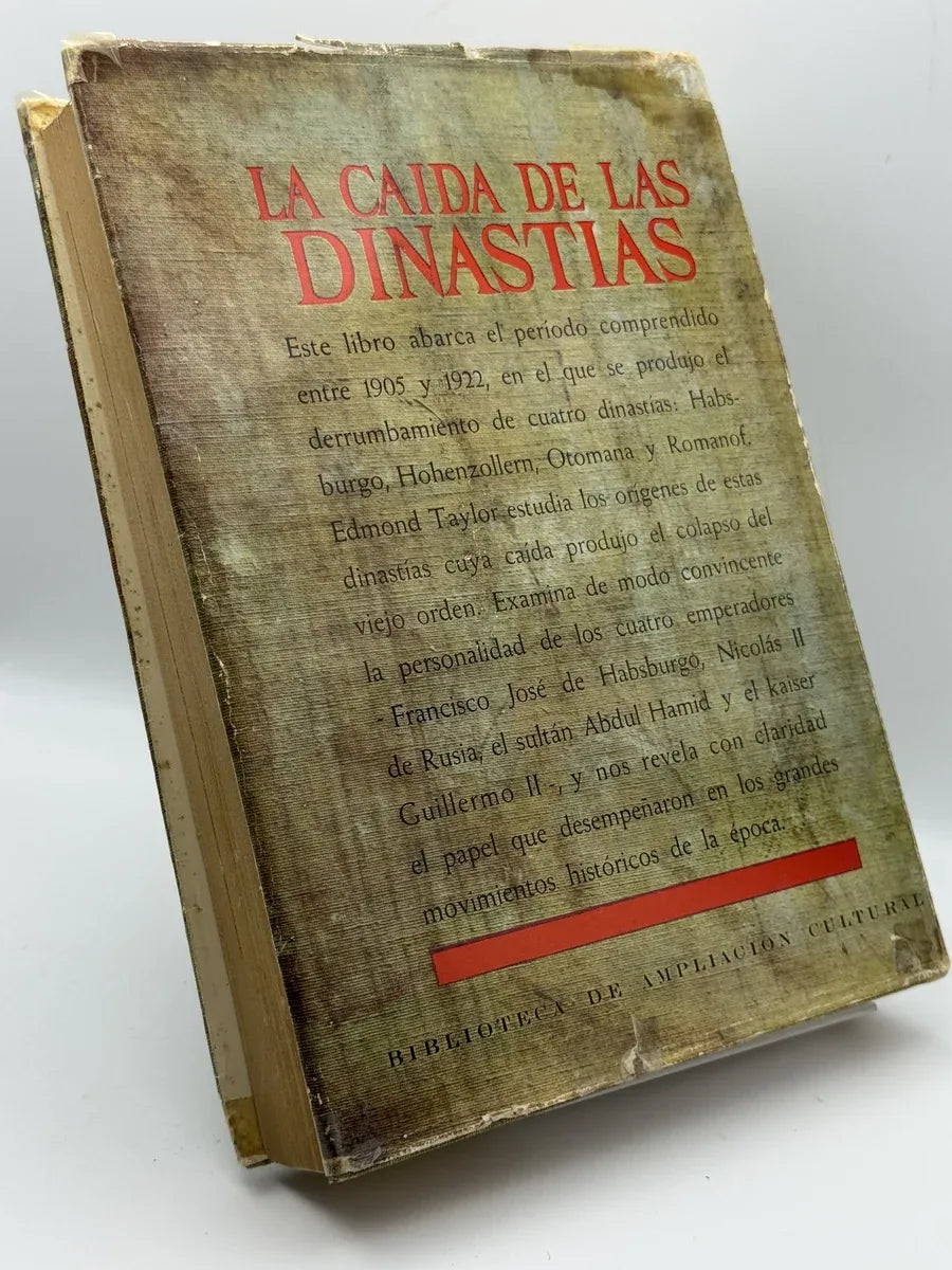 Foto 3 de La Caida de las Dinastias de Edmond Taylor, libro de segunda mano