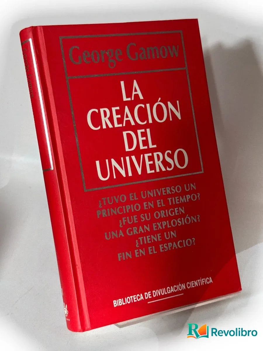 Portada de La creación del universo de George Gamow, libro de segunda mano