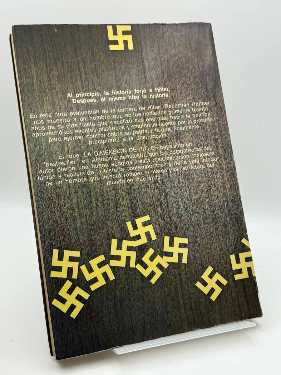 Foto 3 de La dimensión de Hitler de Sebastian Haffner, libro de segunda mano