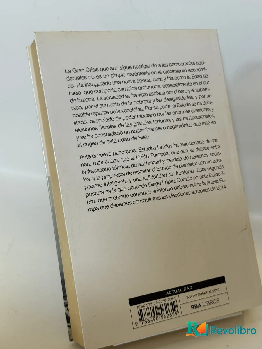 Foto 2 de La Edad de Hielo de Diego López Garrido, libro de segunda mano