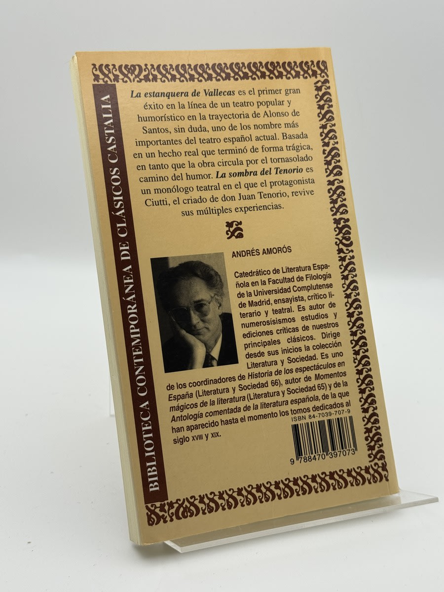 Foto 2 de La estanquera de Vallecas - José Luis Alonso de Santos de José Luis Alonso de Santos, libro de segunda mano