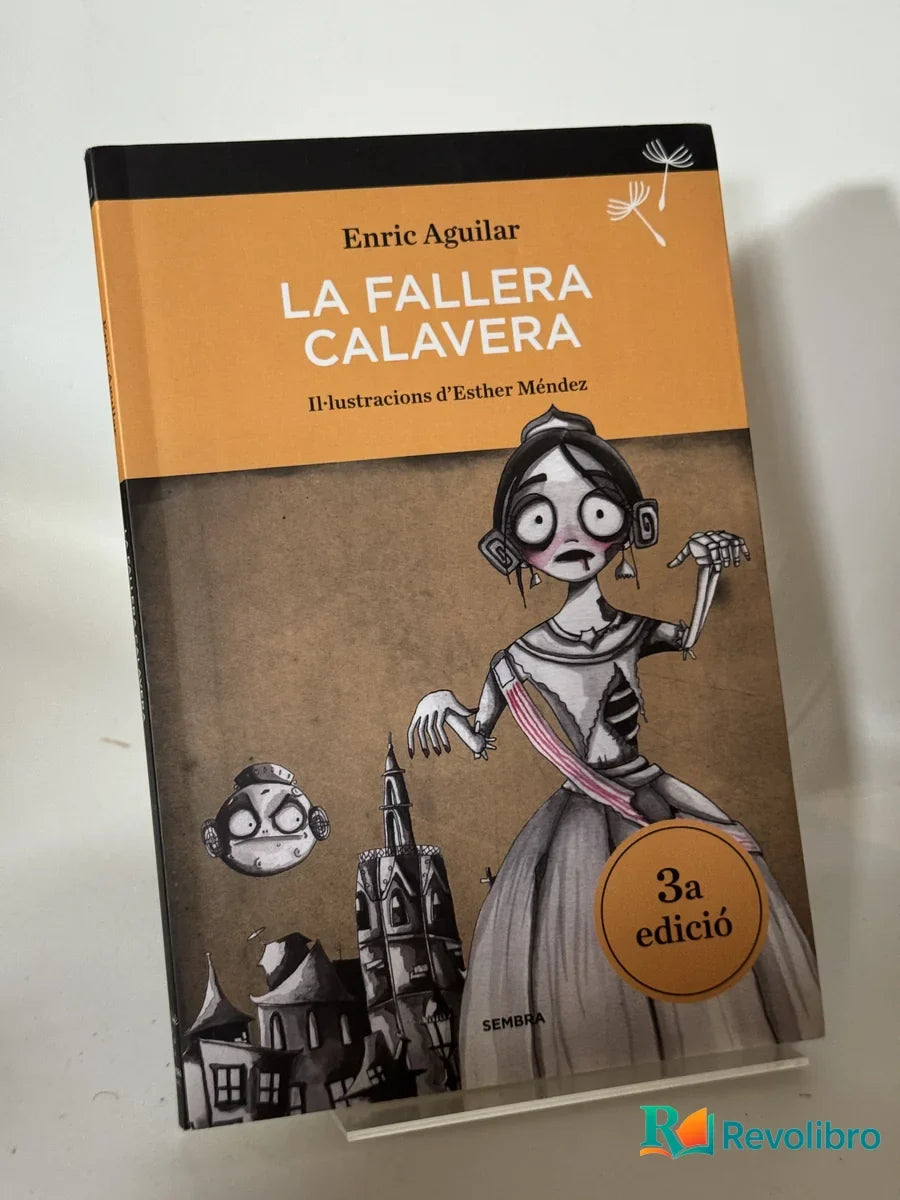 Portada de La Fallera Calavera de Enric Aguilar, libro de segunda mano