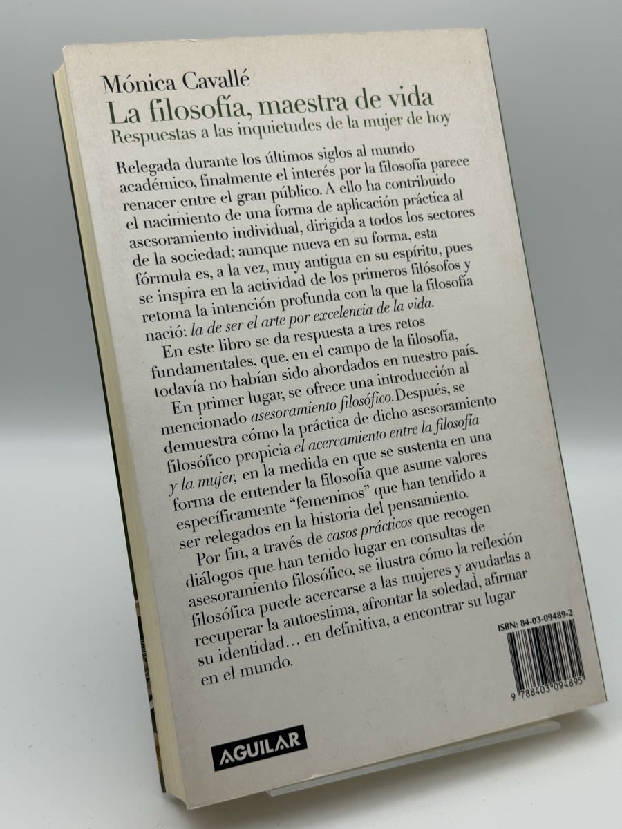 La filosofía, maestra de vida - Mónica Cavallé - Imagen 2