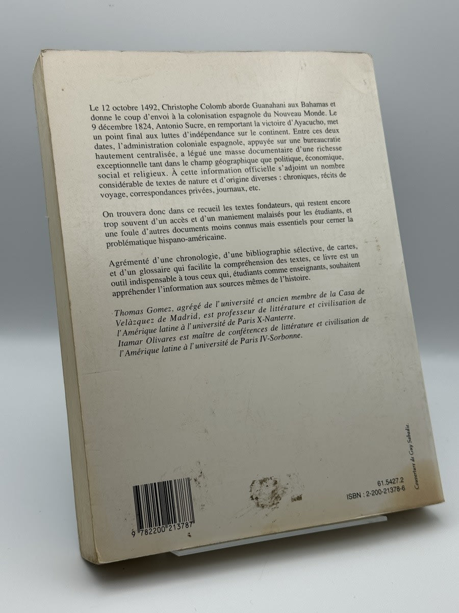 Foto 2 de La Formation de l'Amérique hispanique - Thomas Gomez, Itamar Olivares de Thomas Gomez, libro de segunda mano