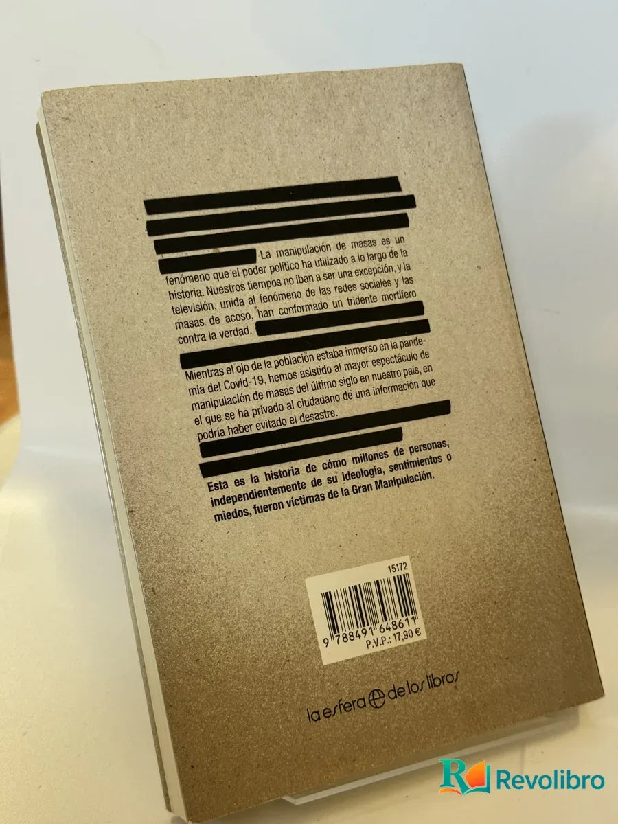 Foto 2 de La Gran Manipulación de Jano García, libro de segunda mano