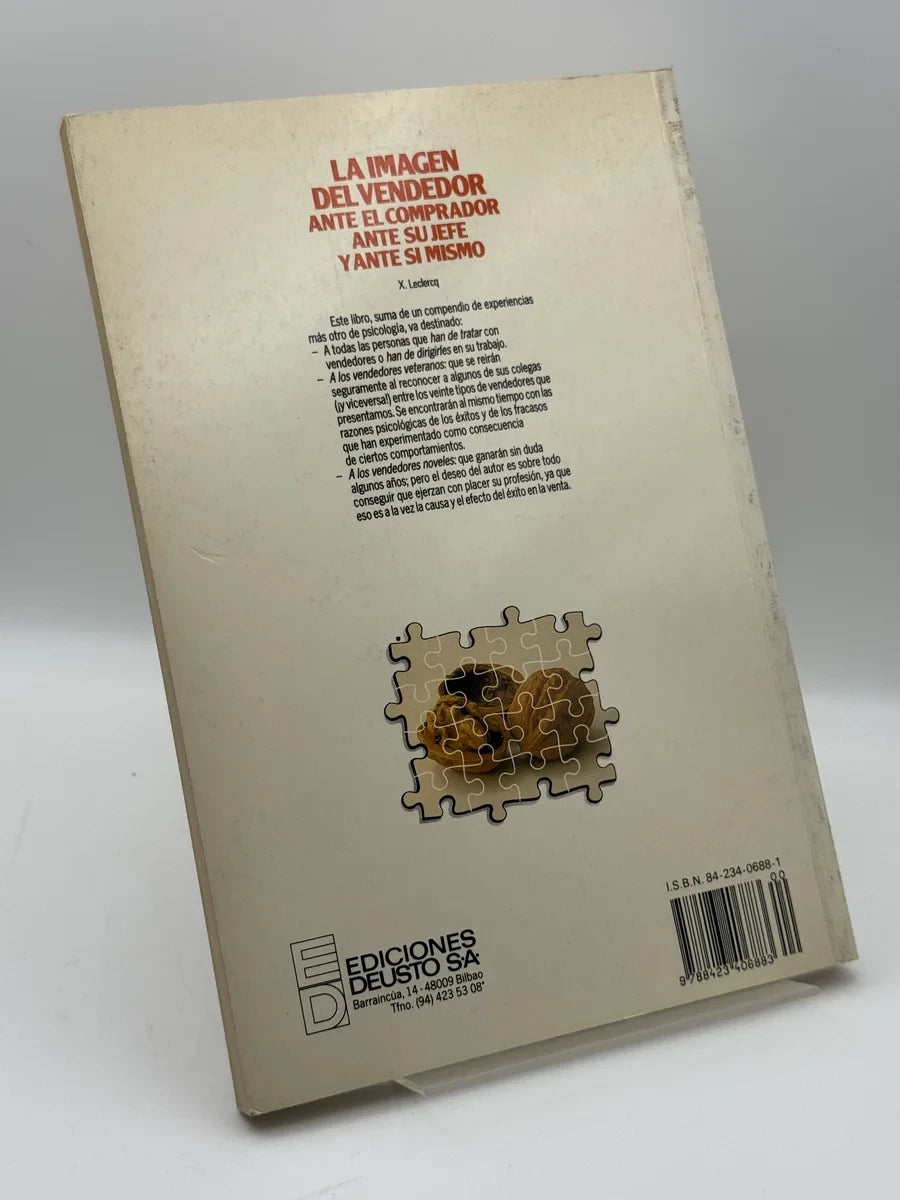 Foto 2 de La Imagen del vendedor ante el comprador, ante su jefe y ante sí mismo de Xavier Leclercq, libro de segunda mano