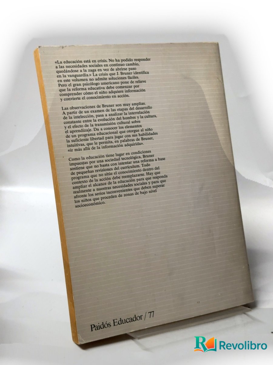 Foto 2 de La importancia de la educación de Jerome Bruner, libro de segunda mano
