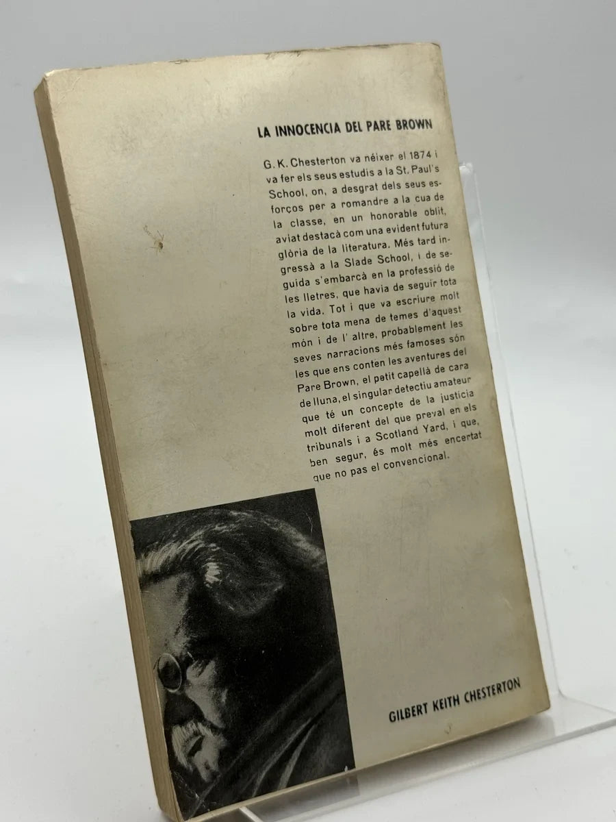 Foto 3 de La Innocencia del Pare Brown de Gilbert Keith Chesterton, libro de segunda mano