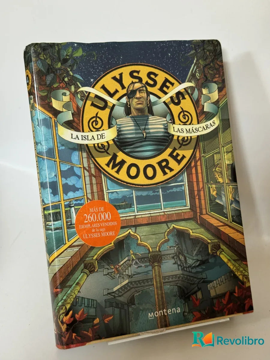 Portada de La isla de Ulysses Moore: Las máscaras de Pierdomenico Baccalario, libro de segunda mano