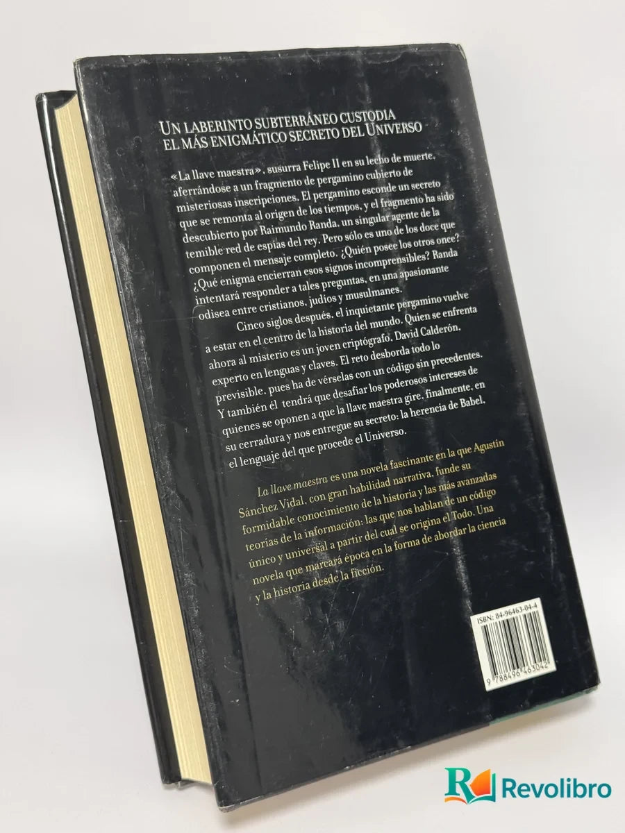 Foto 2 de La Llave Maestra de Agustín Sánchez Vidal, libro de segunda mano