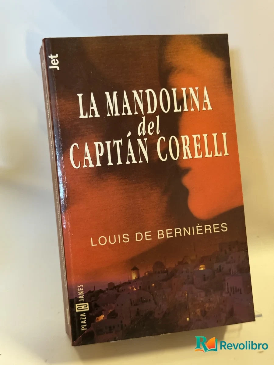 Portada de La Mandolina del Capitán Corelli de Louis de Bernières, libro de segunda mano