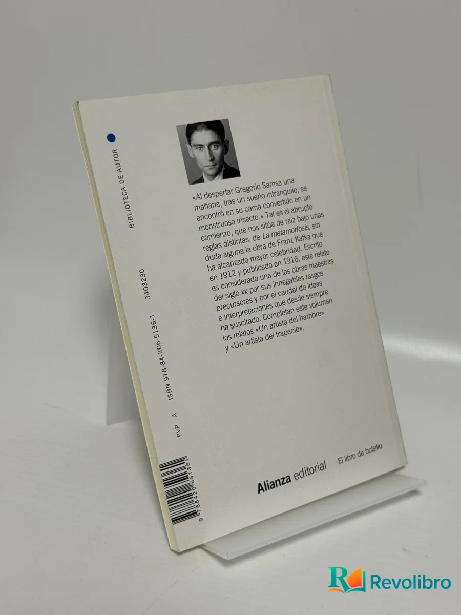 Foto 2 de La metamorfosis de Franz Kafka, libro de segunda mano