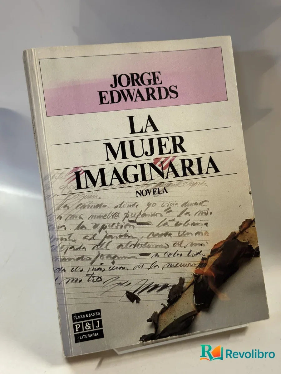 Portada de La Mujer Imaginaria de Jorge Edwards, libro de segunda mano