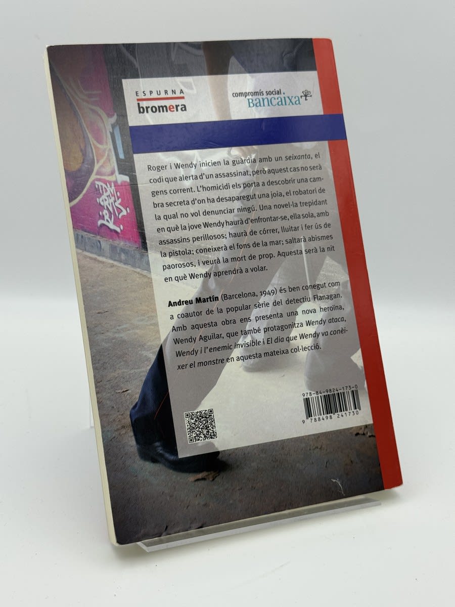Foto 2 de La nit que Wendy va aprendre a volar de Andreu Martín, libro de segunda mano