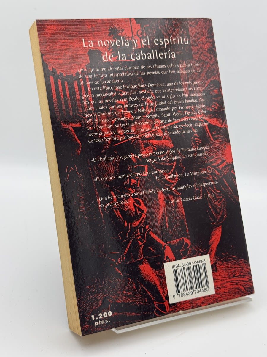 Foto 2 de La novela y el espíritu de la caballería de José Enrique Ruiz-Domènec, libro de segunda mano