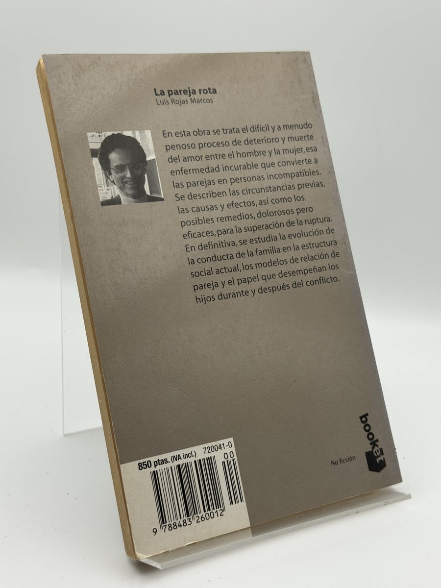 Foto 2 de La Pareja Rota - Luis Rojas Marcos de Luis Rojas Marcos, libro de segunda mano