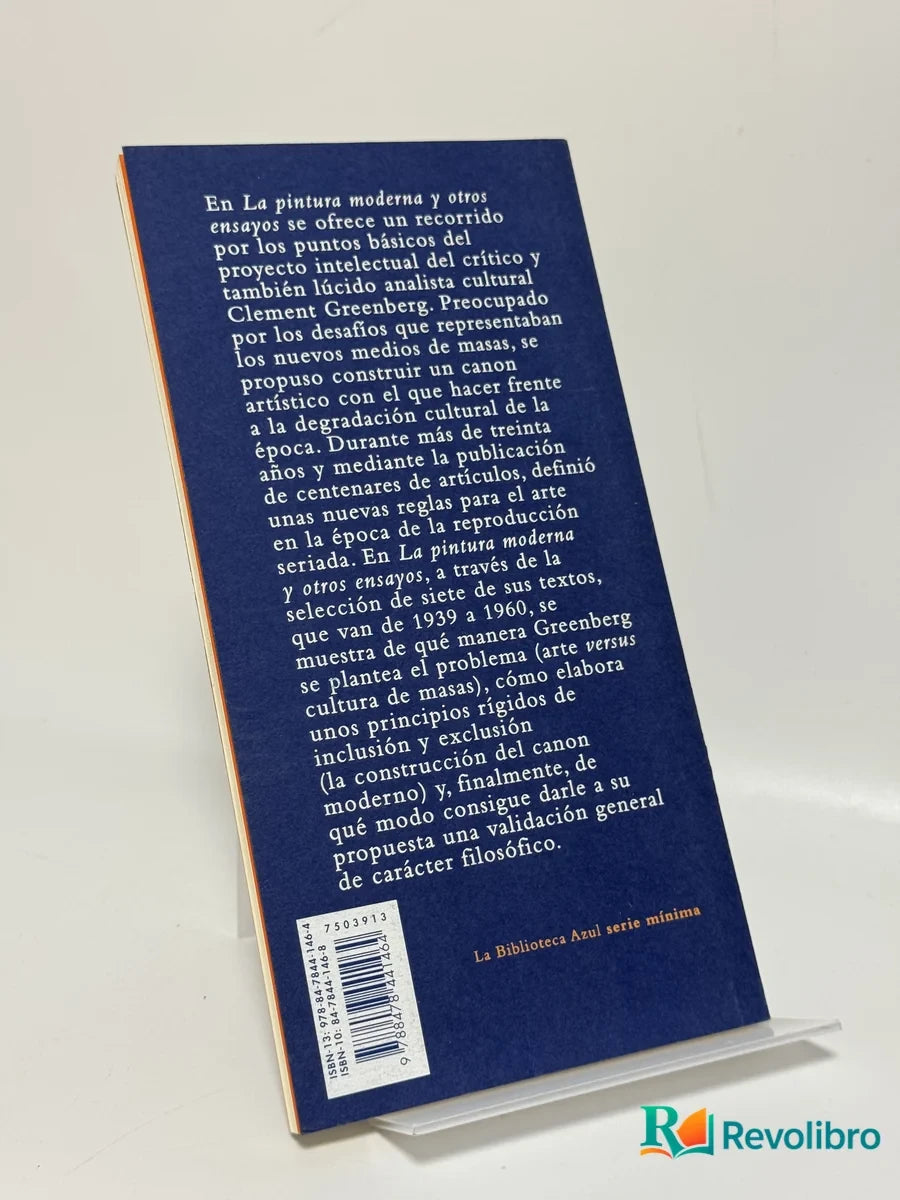 Foto 2 de La pintura moderna y otros ensayos de Clement Greenberg, libro de segunda mano