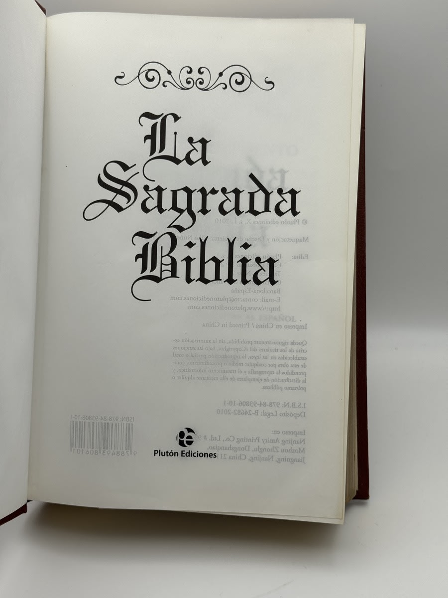 Foto 3 de La sagrada Biblia de Varios, libro de segunda mano
