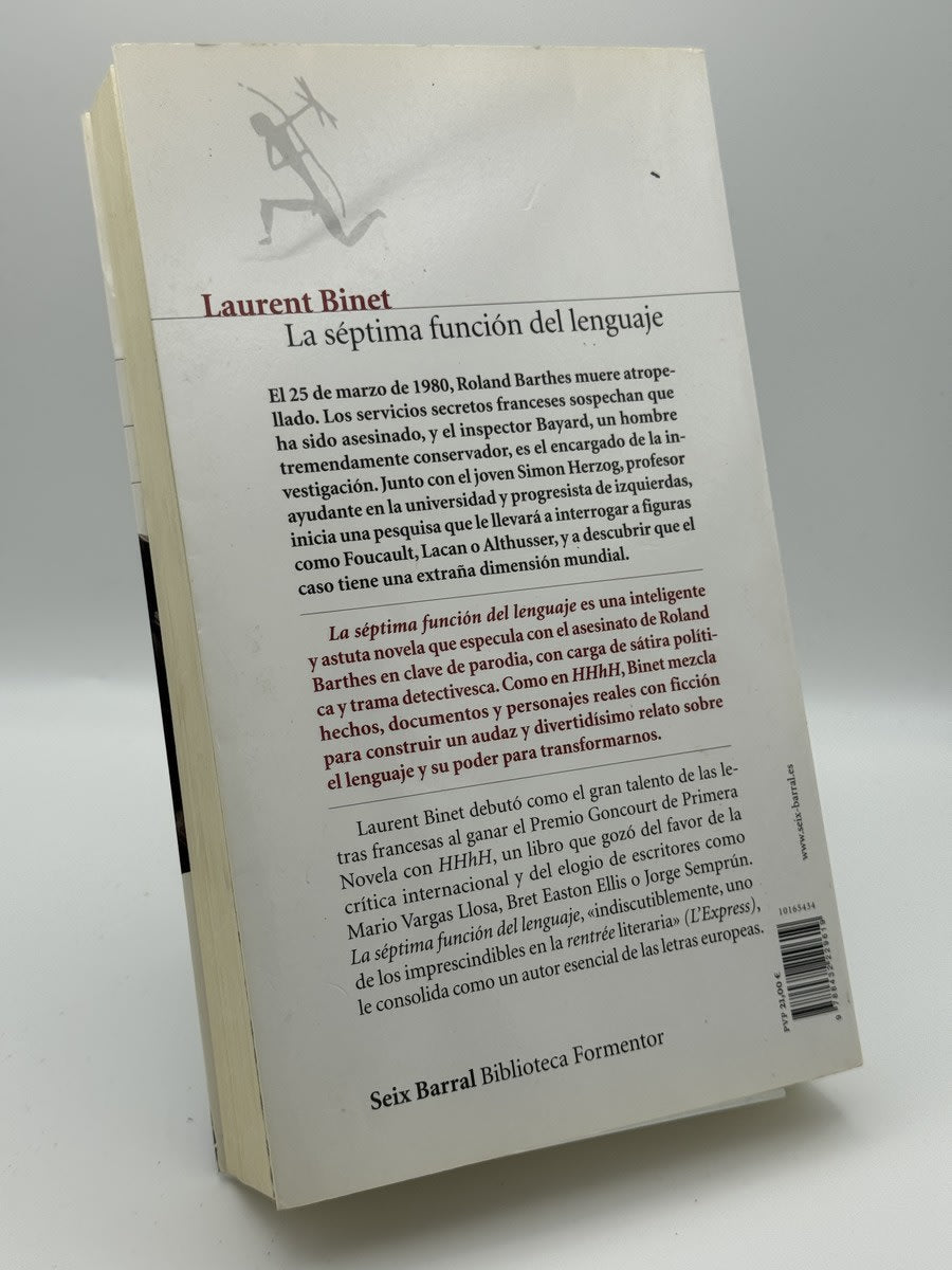 La séptima función del lenguaje - Laurent Binet - Imagen 2