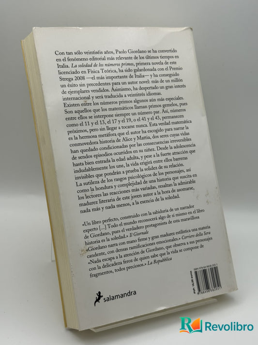 La soledad de los números primos - Paolo Giordano - Imagen 2