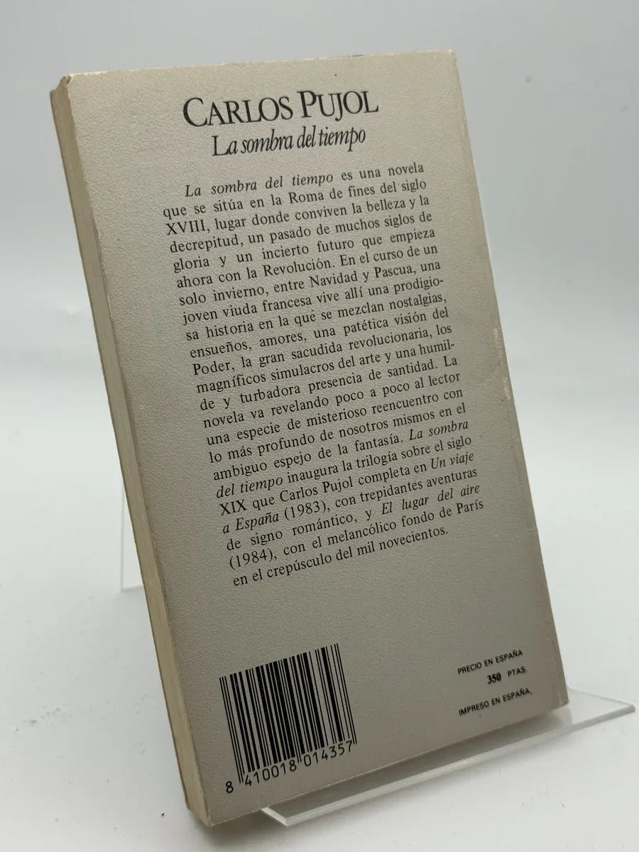 Foto 3 de La Sombra del tiempo de Carlos Pujol, libro de segunda mano