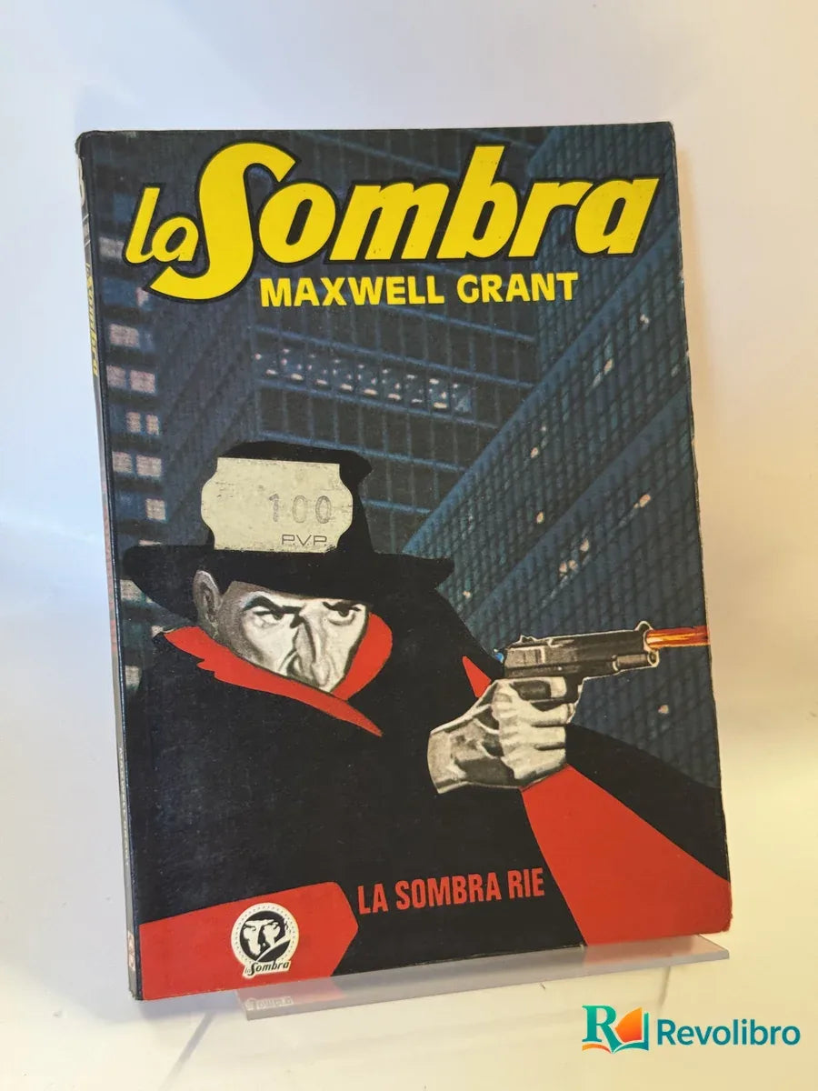 Portada de La Sombra Rie de Maxwell Grant, libro de segunda mano