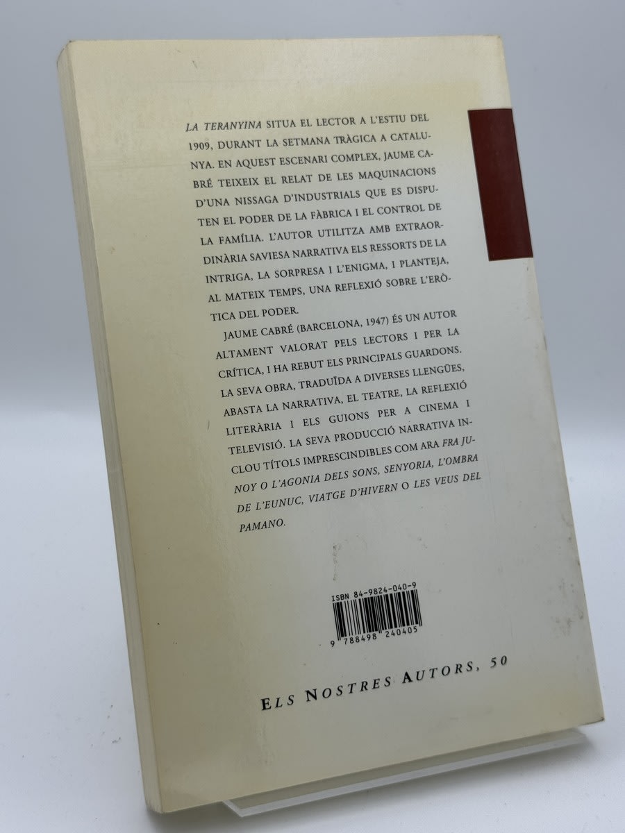 Foto 2 de La teranyina de Jaume Cabré, libro de segunda mano
