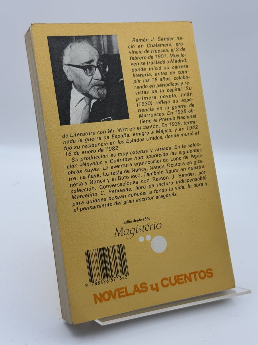 Foto 2 de La tesis de Nancy - Ramón José Sender de Ramón José Sender, libro de segunda mano