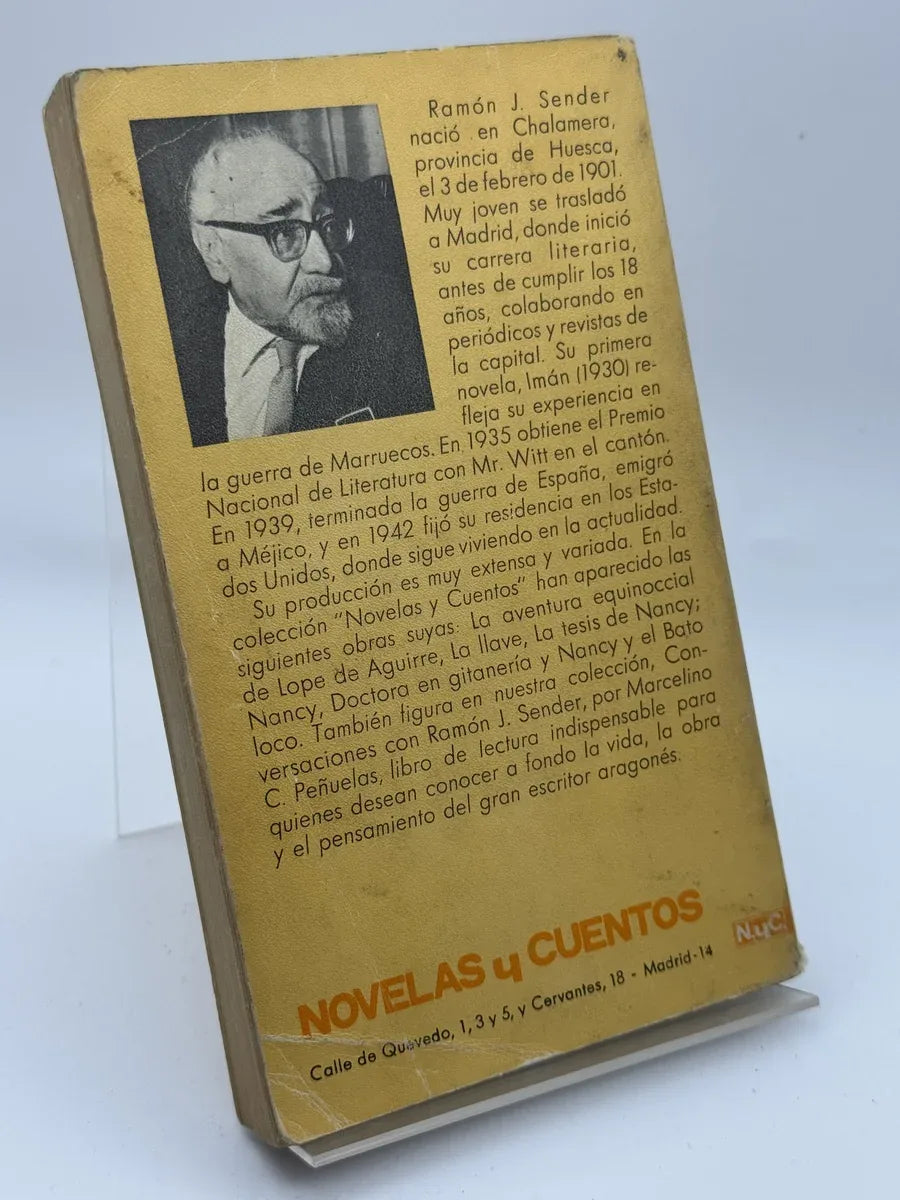 Foto 2 de La tesis de Nancy de Ramón José Sender, libro de segunda mano