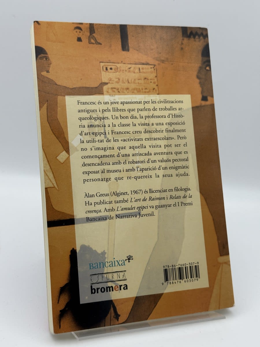 Foto 2 de L'amulet egipci de Àlan Greus, libro de segunda mano