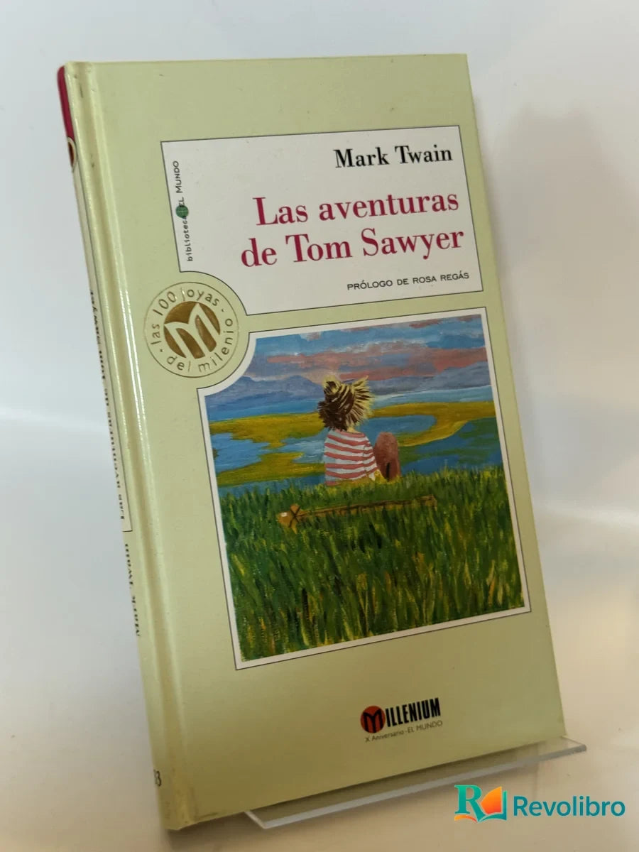 Portada de Las aventuras de Tom Sawyer de Mark Twain, libro de segunda mano