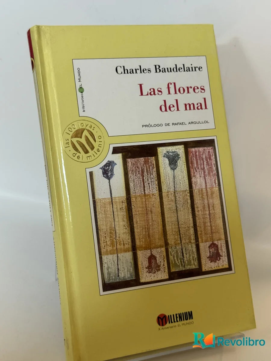 Portada de Las flores del mal de Charles Baudelaire, libro de segunda mano