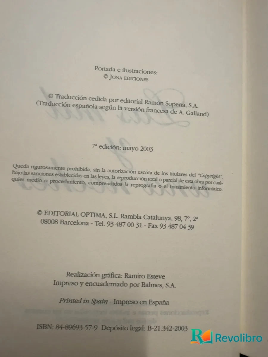 Foto 4 de Las Mil y una noches de Anonymous, libro de segunda mano