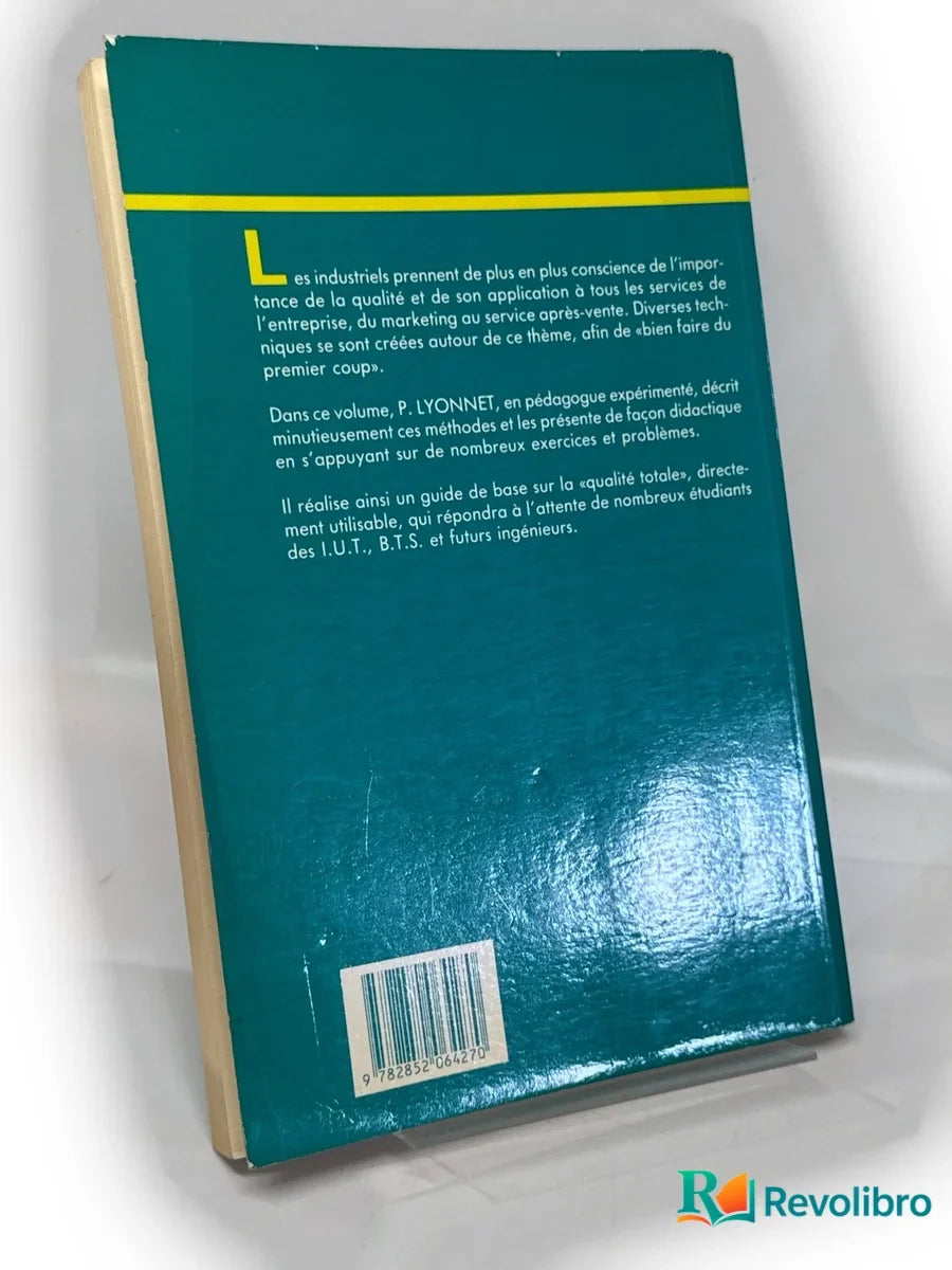 Foto 2 de Les outils de la qualité totale de P. Lyonnet, libro de segunda mano
