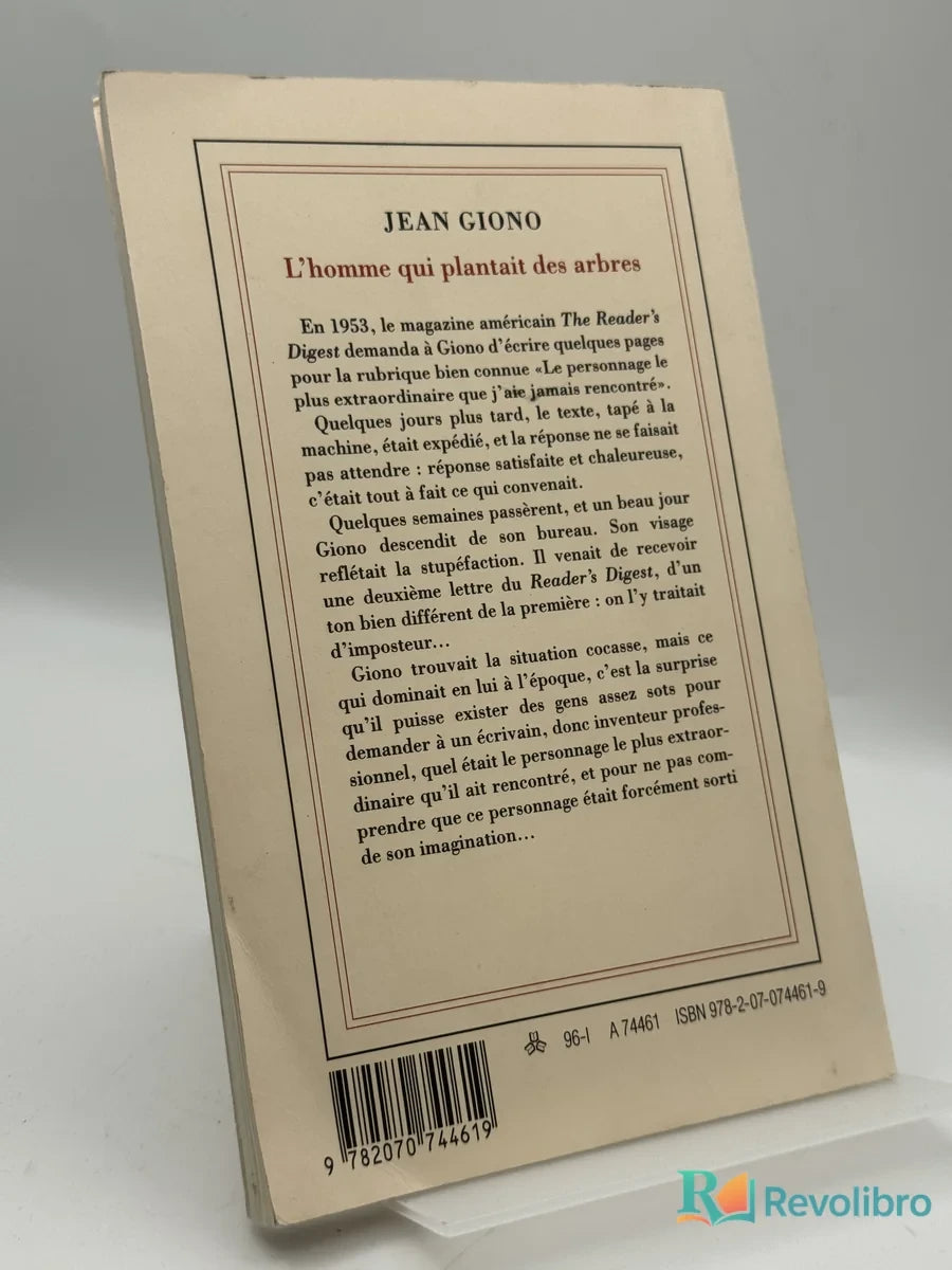 Foto 3 de L'homme qui plantait des arbres de Jean Giono, libro de segunda mano
