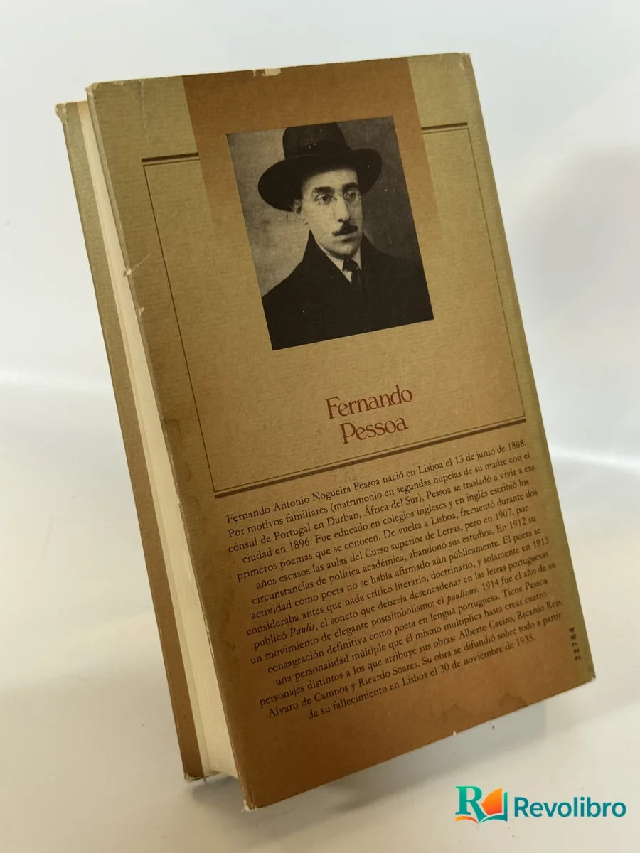Foto 2 de Libro del desasosiego de Fernando Pessoa, libro de segunda mano