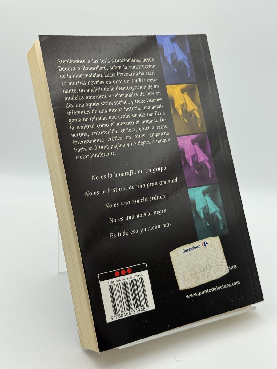 Foto 2 de Lo verdadero es un momento de lo falso - Lucía Etxebarría de Lucía Etxebarría, libro de segunda mano