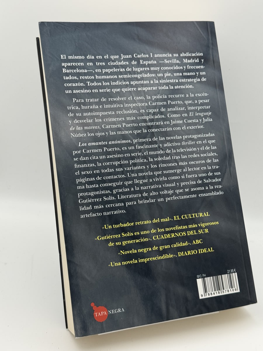 Foto 2 de Los Amantes Anonimos de Salvador Gutierrez Solis, libro de segunda mano