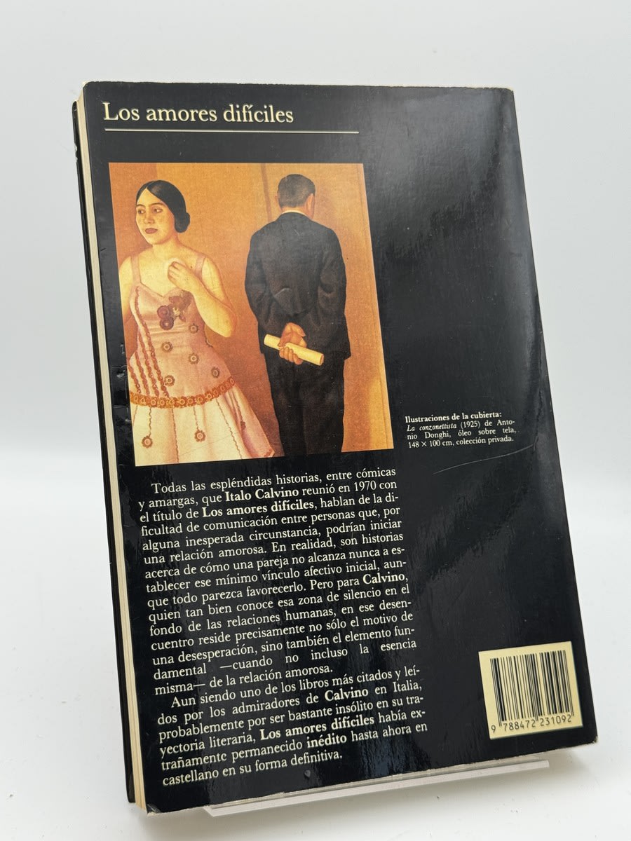 Foto 2 de Los amores difíciles de Italo Calvino, libro de segunda mano