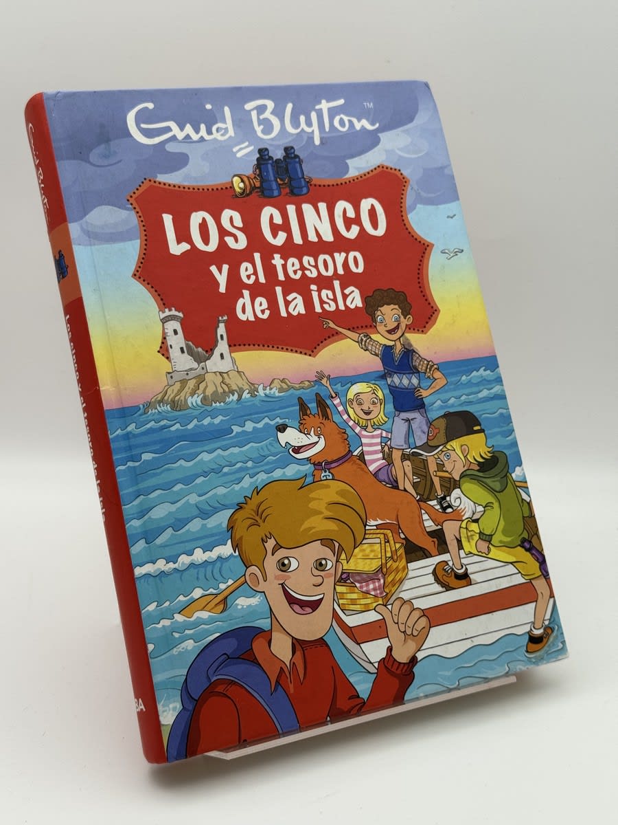 Los Cinco y el tesoro de la isla - Portada
