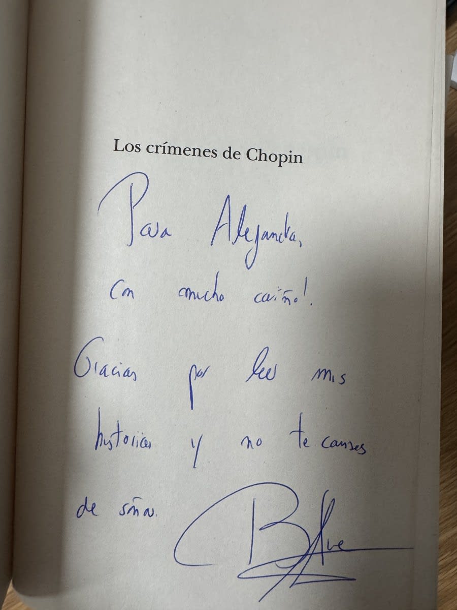 Foto 3 de Los crímenes de Chopin de Blue Jeans, libro de segunda mano