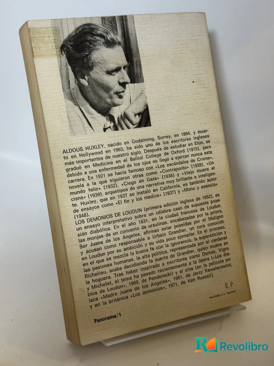 Foto 3 de Los Demonios de Loudun de Aldous Huxley, libro de segunda mano
