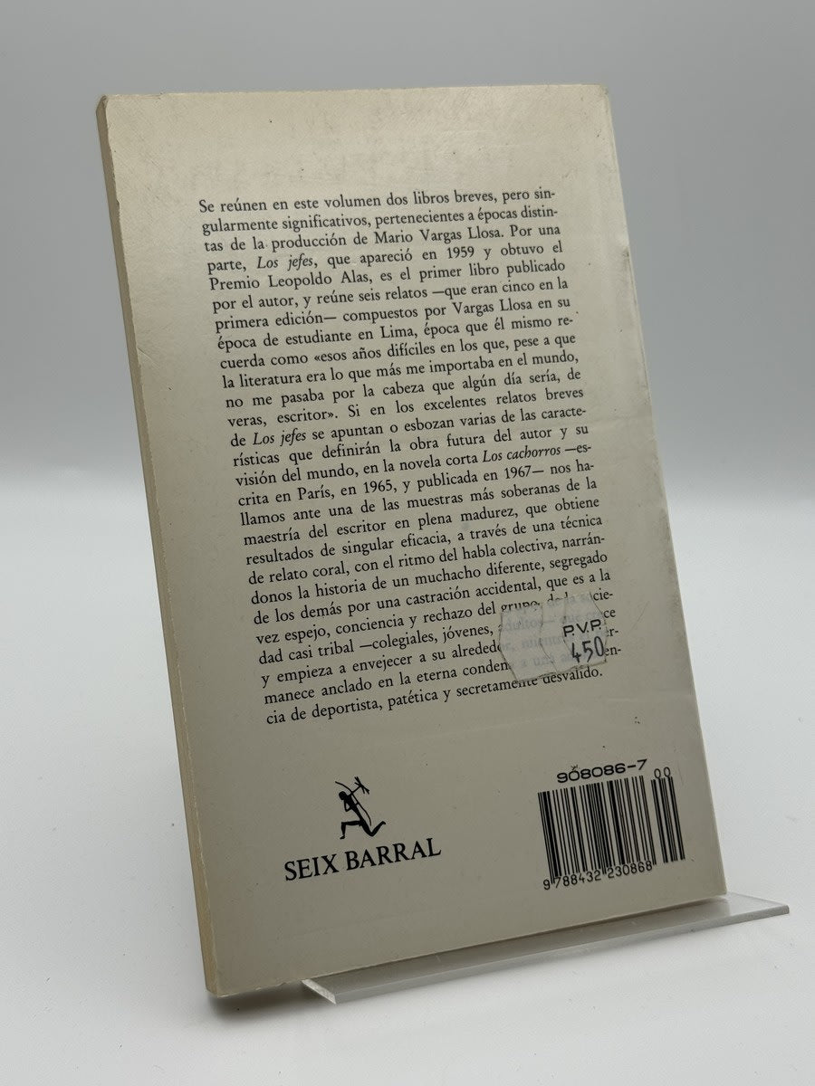 Foto 2 de Los jefes ; Los cachorros - Mario Vargas Llosa de Mario Vargas Llosa, libro de segunda mano