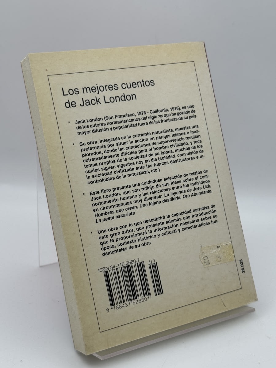 Foto 2 de Los Mejores Cuentos de Jack London de Jack London, libro de segunda mano