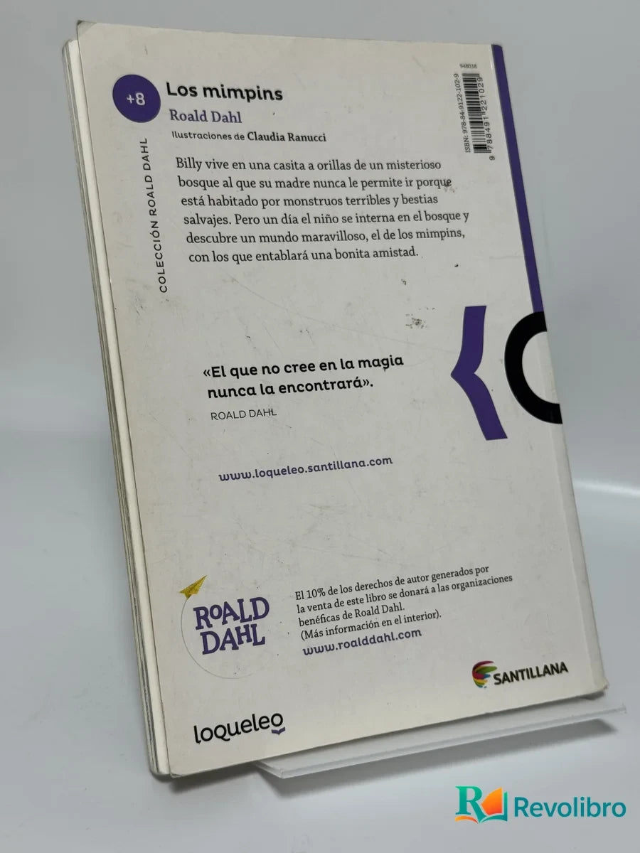 Foto 2 de Los mimpins de Roald Dahl, libro de segunda mano