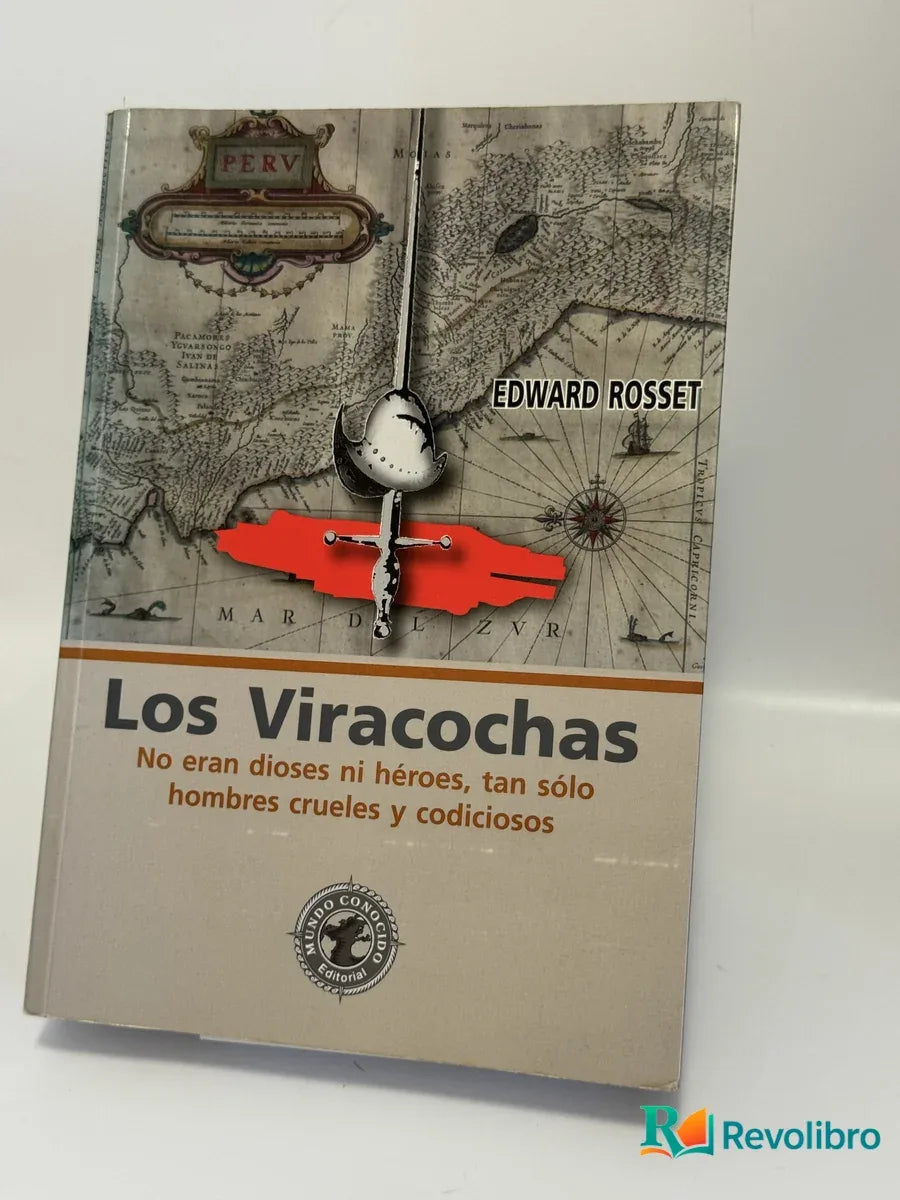 Portada de Los Viracochas de Edward Rosset, libro de segunda mano